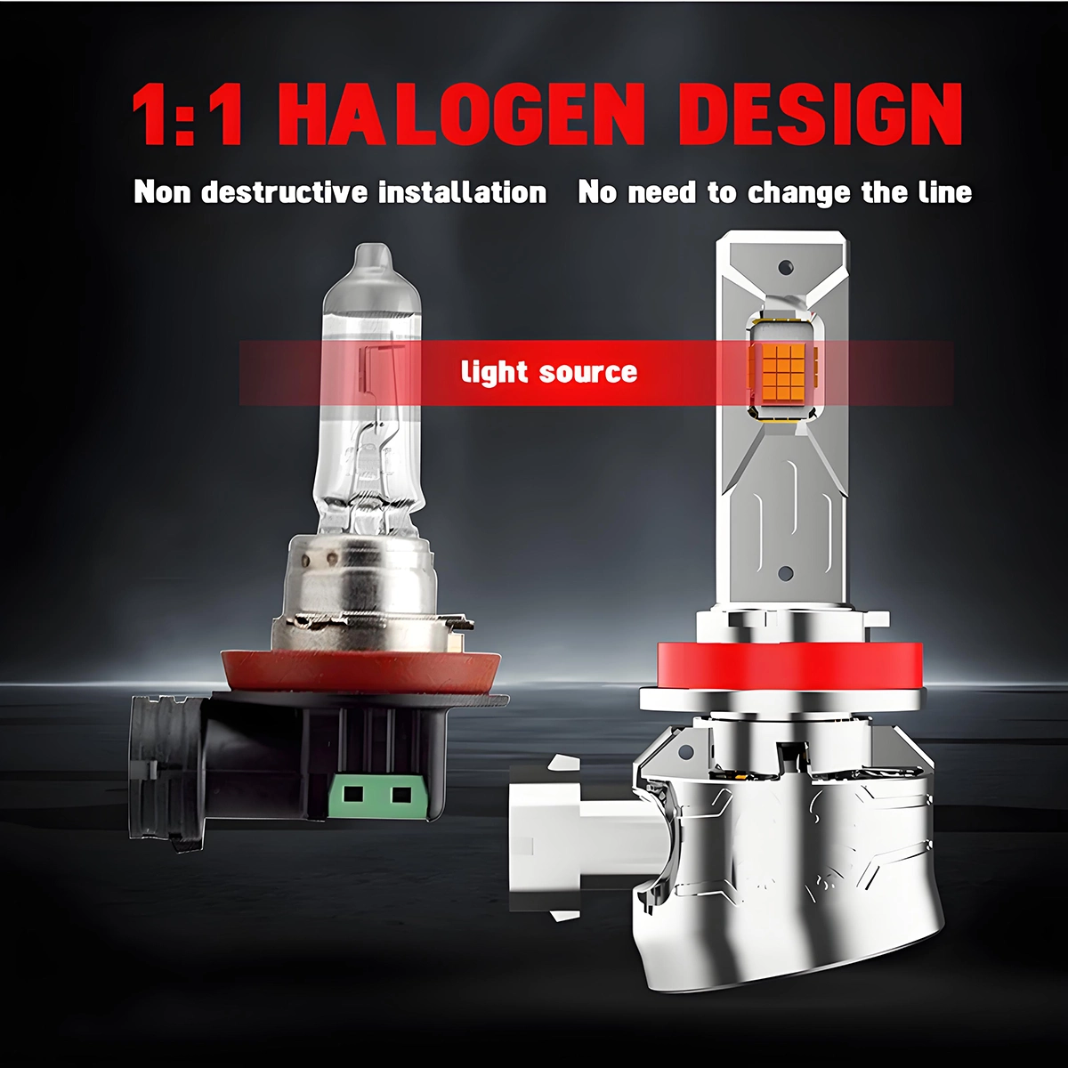 Durable Plug and Play Headlights