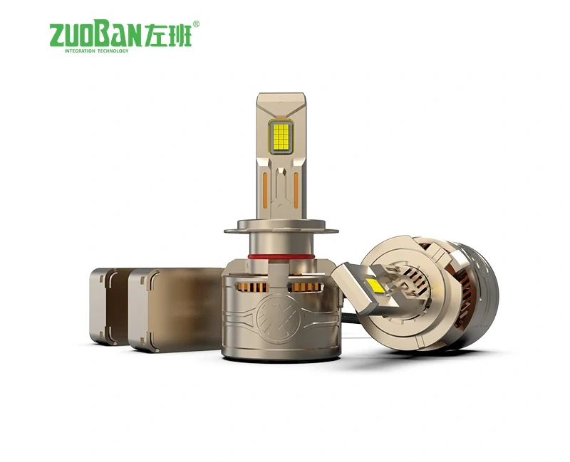 Super geal 6-copper-feadán ceannlampaí LED LED